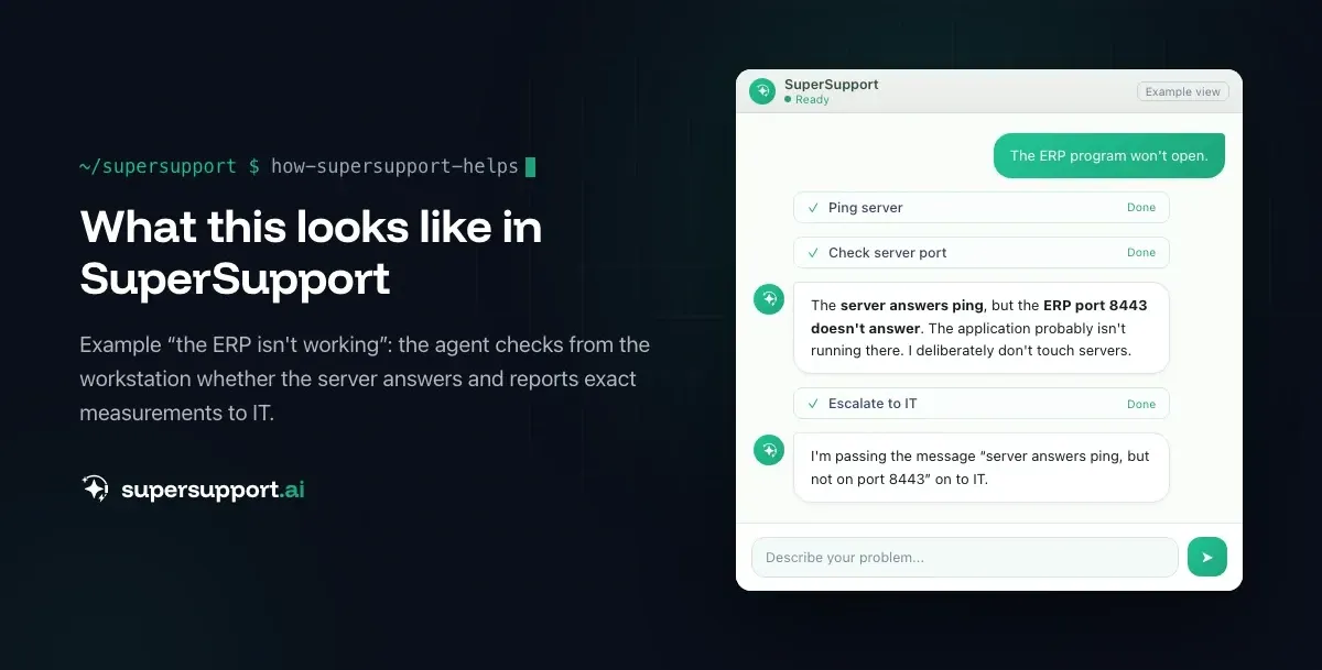 Example view in SuperSupport – Why SuperSupport Doesn't Restart Servers