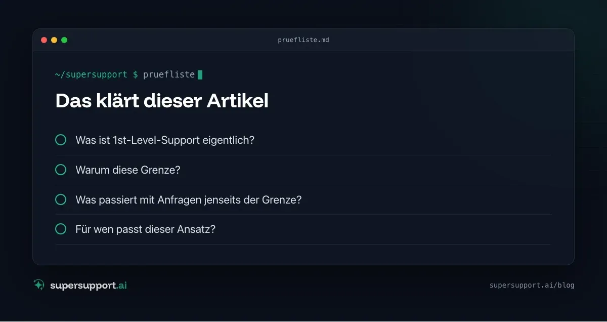 1st-Level-KI: Was sie kann – das klärt der Artikel