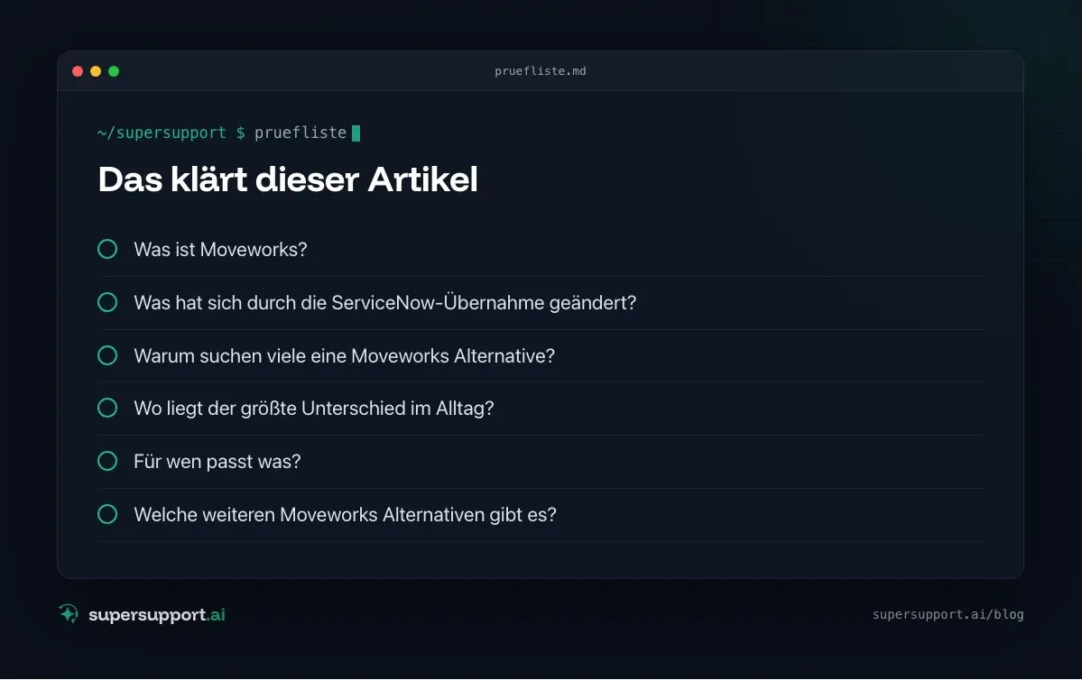 Moveworks Alternative für Mittelstand und MSPs – das klärt der Artikel