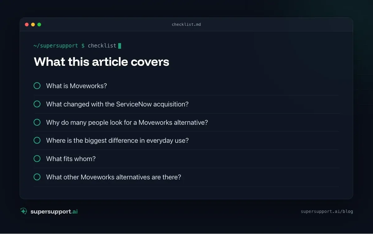 Moveworks Alternative for Mid-Sized Companies and MSPs – what this article covers